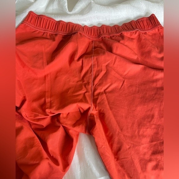 Vintage Nike Grey Tag Orange Windbreaker Capri Athletic Pants Size XL (16-18) - Picture 5 of 12